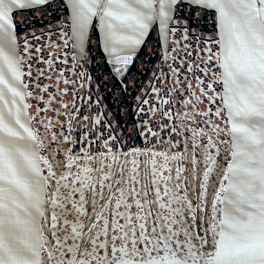 Floral Jumpsuit Size Small